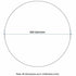 Rio Round Polished Edge Bathroom Mirror
